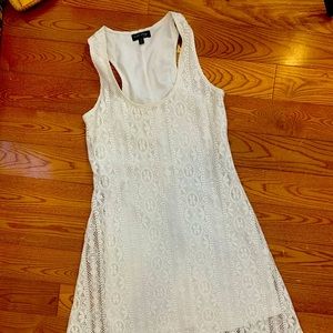 Hello, Spring break! Whimsical white beachy dress!